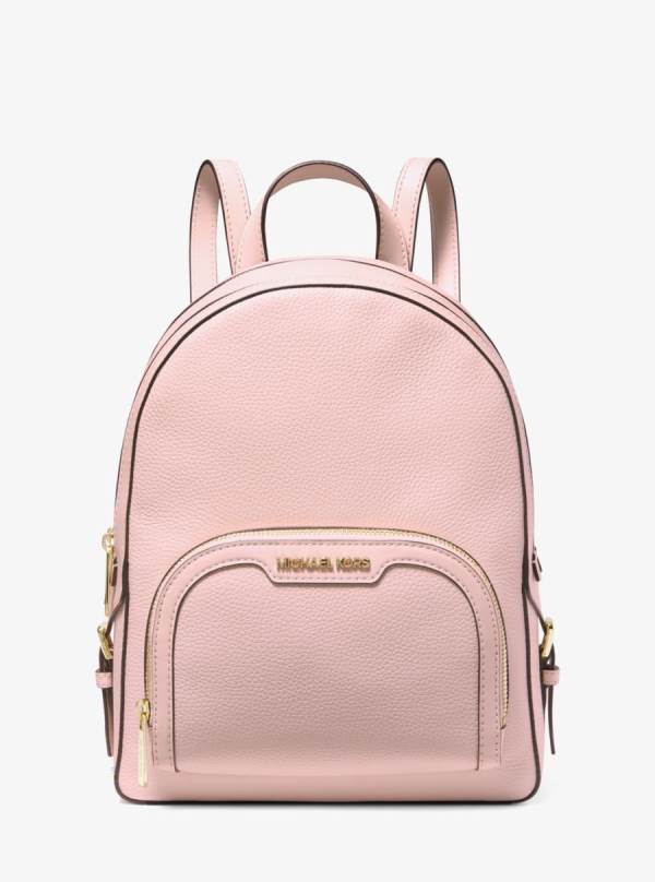 Damske Batohy Michael Kors Jaycee Medium Pebbled Leather Ruzove - Kabelky Michael Kors Sleva | VEOPG-5206